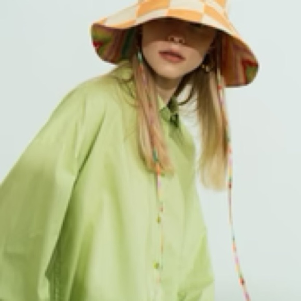Lost Pattern DAY DREAM" REVERSIBLE SUN HAT - RAINBOW